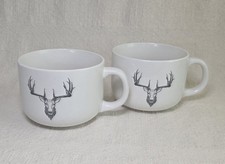 Deer Antler Mugs Coffee Soup