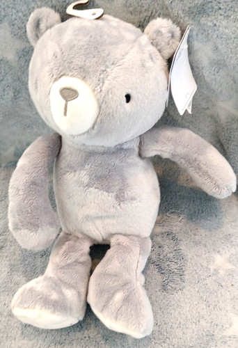 Sainsburys grey teddy bear - sainsburys,