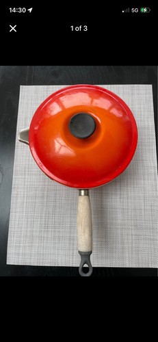 Creuset cast iron - iron, pan
