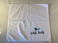 Novelty Gift Vag Rag Flannel / Face Cloth / Towel - Funny Secret Santa Gift