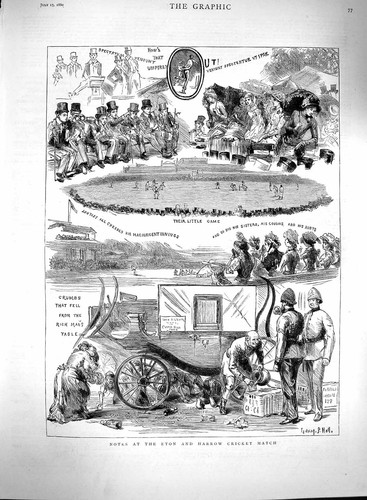 Original old antique print - original,