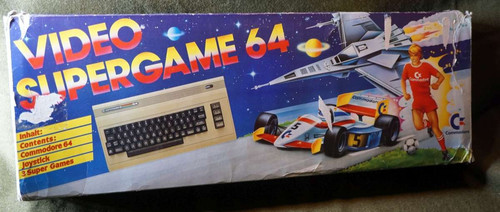 Commodore c64g video supergame - commodore,