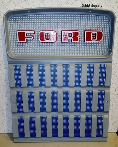 Tractor front grill set - front, fit