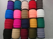 1m Fold Over Elastic,Very Soft perfect for underwear width 15mm(20 colour)