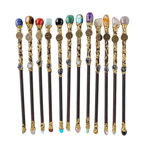 Witch crystal magic - witch, wand
