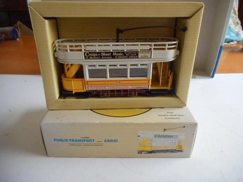 Corgi 97269 double - deck, tram