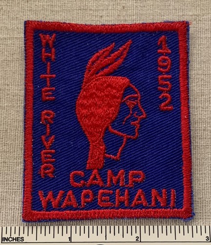 Vintage 1952 camp wapehani - camp,