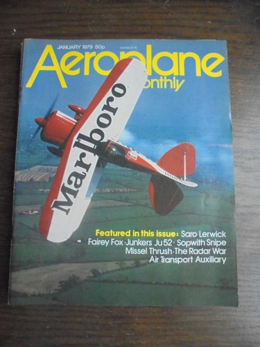 Aeroplane monthly magazine - monthly,