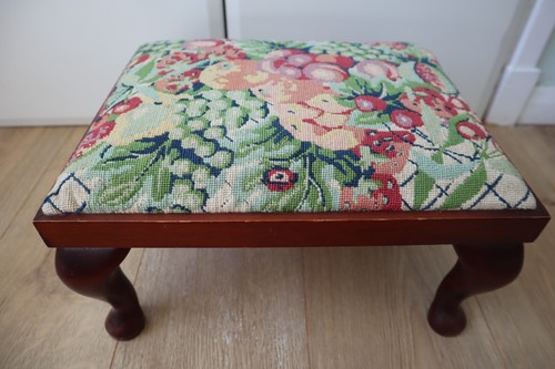 Vintage floral tapestry