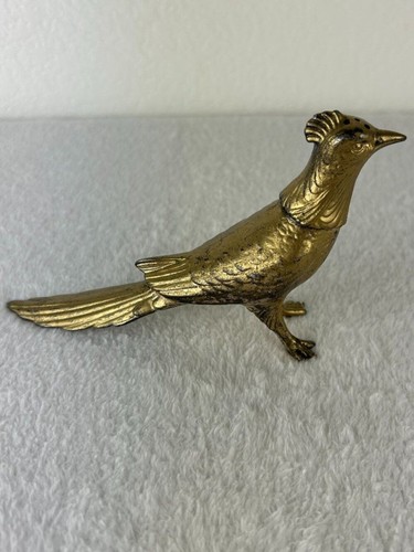 Vintage pheasant bird gold - vintage,