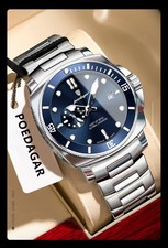 POEDAGAR Men's Luxury