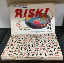 Vintage White Box Risk Board