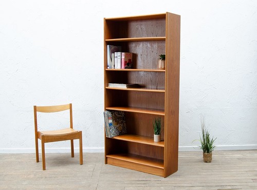 Mid century teak bookcase - mid,