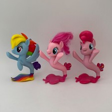 My Little Pony Movie Seapony Collection Set Rainbow Dash Pinkie Pie Figures #12