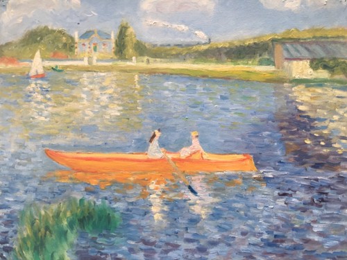 Marine oil painting - marine,