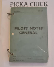 PILOTS NOTES GENERAL 4TH EDITION A.P. 2095 RAF ROYAL AIR FORCE