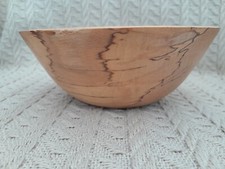 Wooden Bowl Spalted Beech Hand