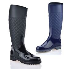 Womens Waterproof Wellies Winter Rain Snow Walking Wellington Boots Shoes Size