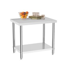 3FT 2-Tier Stainless Steel