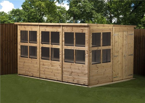 Empire pent potting - potting, shed