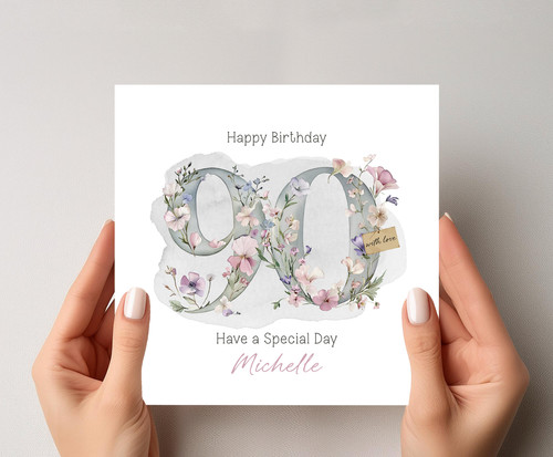 Personalised 90th birthday - personalised,