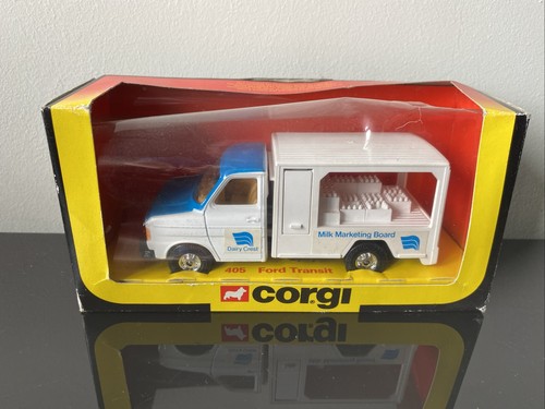 Corgi 405 ford - transit, milk