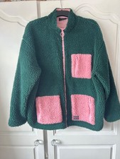 lazy Oaf fleece size M Green 