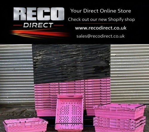 Bright pink bale arm tray - 10,