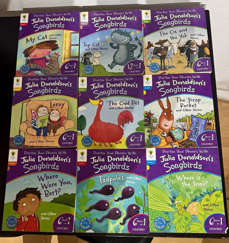 Julia donaldson songbirds - donaldson,