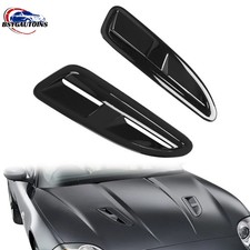 GLOSS BLACK ABS PLASTIC BONNET