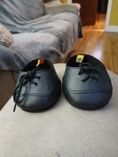 Build a Bear Black Lace-Up Shoes