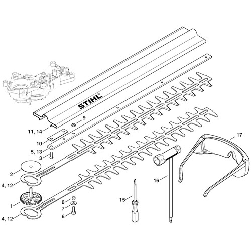Genuine stihl hs45 - stihl,