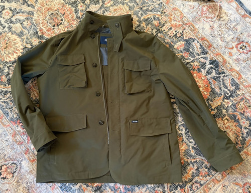 Faconnable field jacket olive - field,