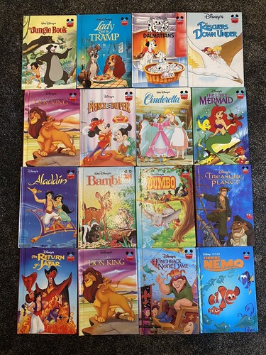 Grolier disney books - 16,