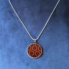 The Shining Carpet ladies necklace (Overlook Hotel, Kubrick)