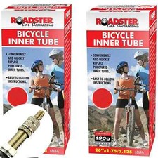 Roadster Bicycle Inner Tube - 26" x 1.75/2.125 - Dunlop  Woods Valve