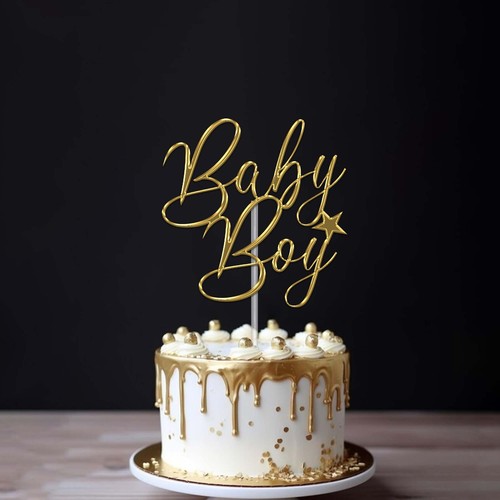 Baby boy cake - baby,