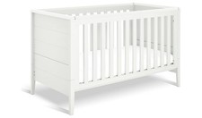 Cuggl Canterbury Nursery Cot Bed White Stylish Kids Bedroom Furniture