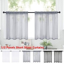 Short Sheer Curtains Kitchen