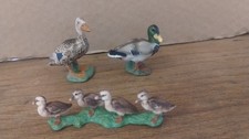 Schleich Mallard Duck, Drake And Duckling Farm Bird Retired