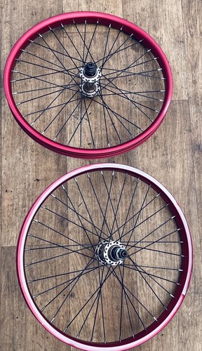 Salt bmx bike wheels pair - salt, 20
