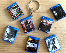 Miniature PS4 Keyring - The