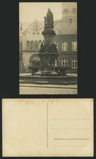 Religious Statue and Fountain