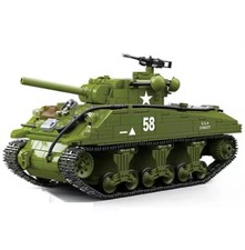 1175pcs m4a3 sherman - m4a3,