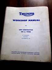 Triumph Factory workshop