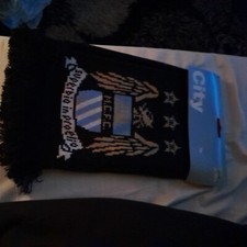 manchester city football scarf