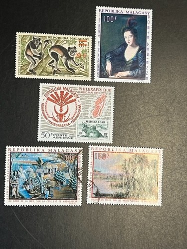 Malagasy stamp c90 100 mixed - c90-100,