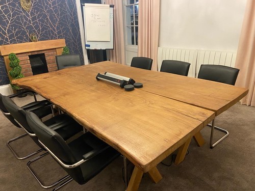 Solid oak table beautifully - oak,