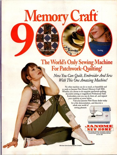 Janome new home sewing machine - janome,