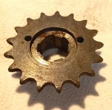VILLIERS USED ORIGINAL 17T GEARBOX SPROCKET 6E, 7E & 8E ENGS  4-Sp ALBION E9016